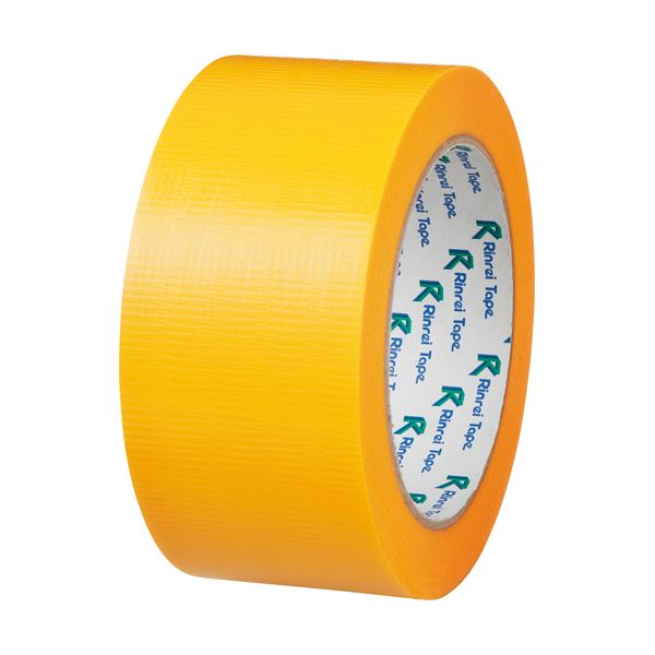 (まとめ) リンレイ PEワリフカラーテープ 50mm×25m 黄 674キ 1巻 (×30セット)