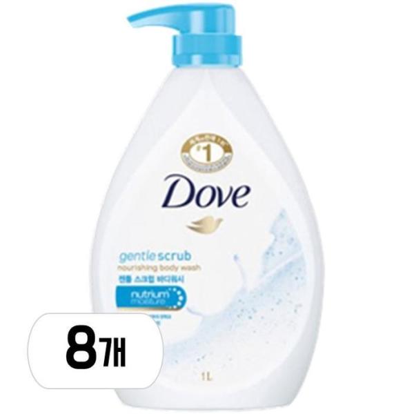 ダヴ ジェントルスクラブ ボディウォッシュ 1000ml 8個 (贈呈品なくなり次第贈呈終了)