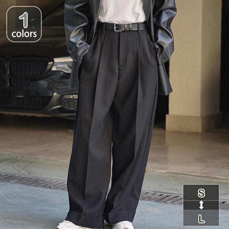 タックワイドパンツ フレアパンツ ワイドパンツ レディース バギーパンツ ロングパンツ 春 秋 スラックス ロング丈 ストレート ハイウエスト 上品 きれいめ 美脚 おしゃれ カジュアル 通勤