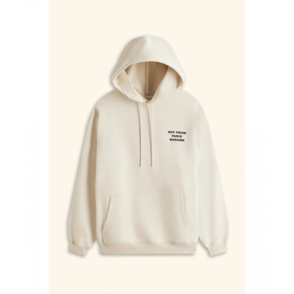 DROLE DE MONSIEUR スローガンフーディールフーディースローガン D0THS26001IVD