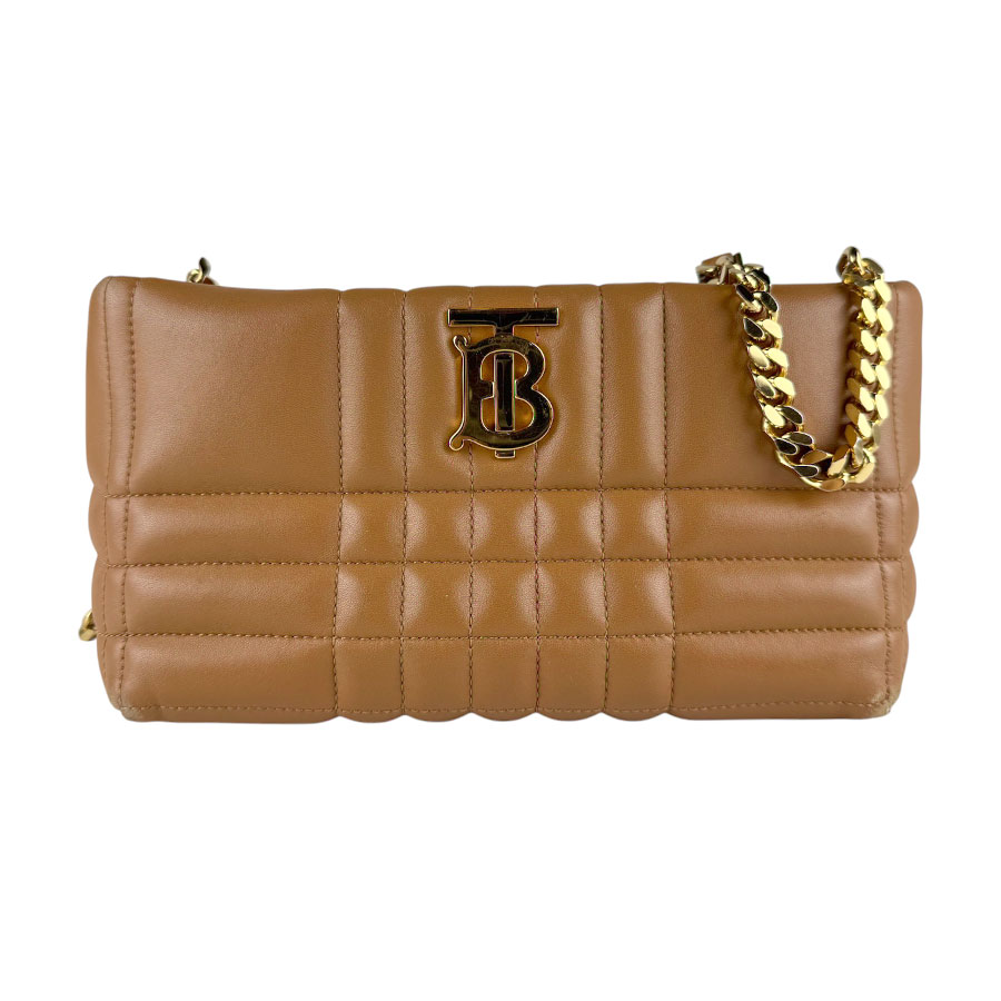 バーバリー BURBERRY ショルダーバッグ レザー キャメル レディース z9859