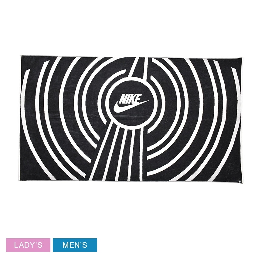OVERSIZED BEACH TOWEL N1011124 レディース メンズ スポーツ ジム トレーニング 吸水 フィットネスタオル ブラック 黒 ホワイト 白 10,124円