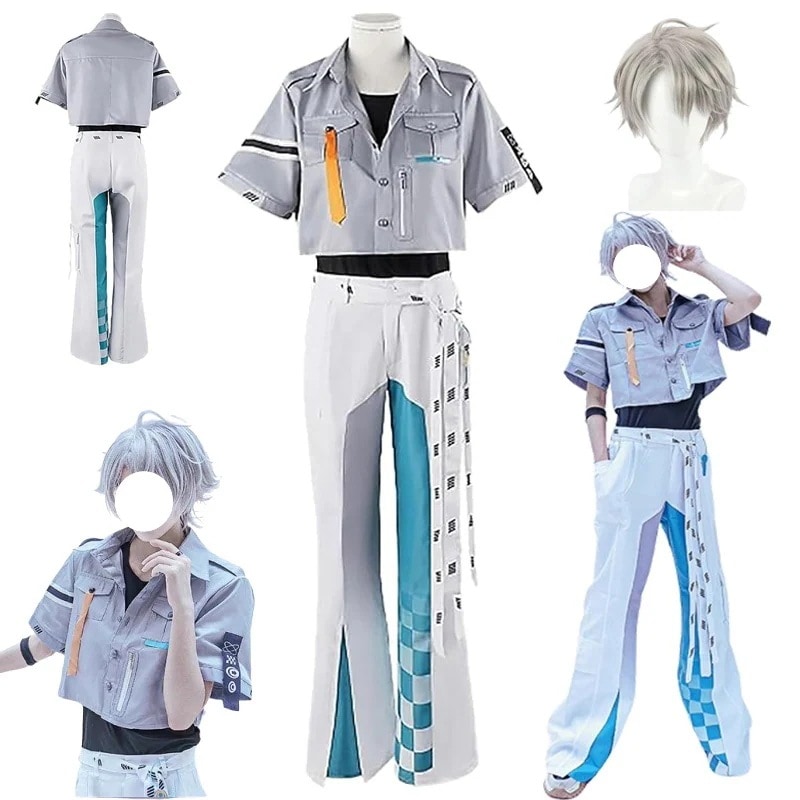 甲斐田晴 コスプレ 衣装 セット衣装 運動服 ROF-MAO コスプレ衣装 イベント 私服 変装 撮影 ウイッグ追加可能セパレート