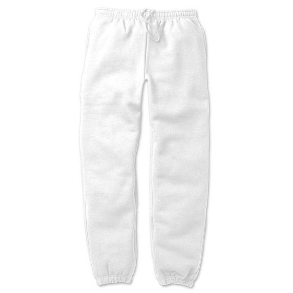 12.4ｏｚヘビーウェイト裏起毛パンツ 7211 ホワイト Lサイズ