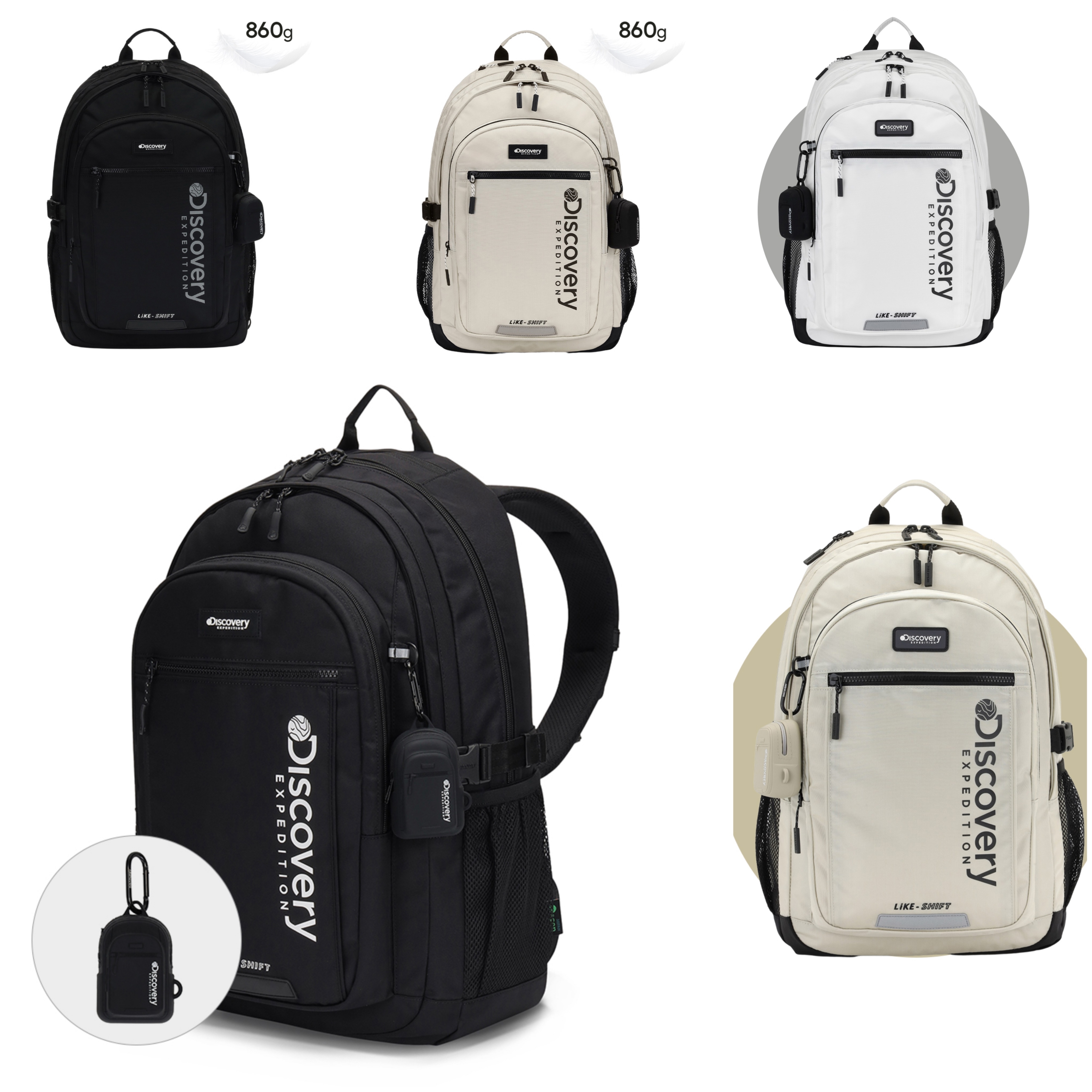 ライク エアー シフト バックパック 軽量878gリュック 22,630円