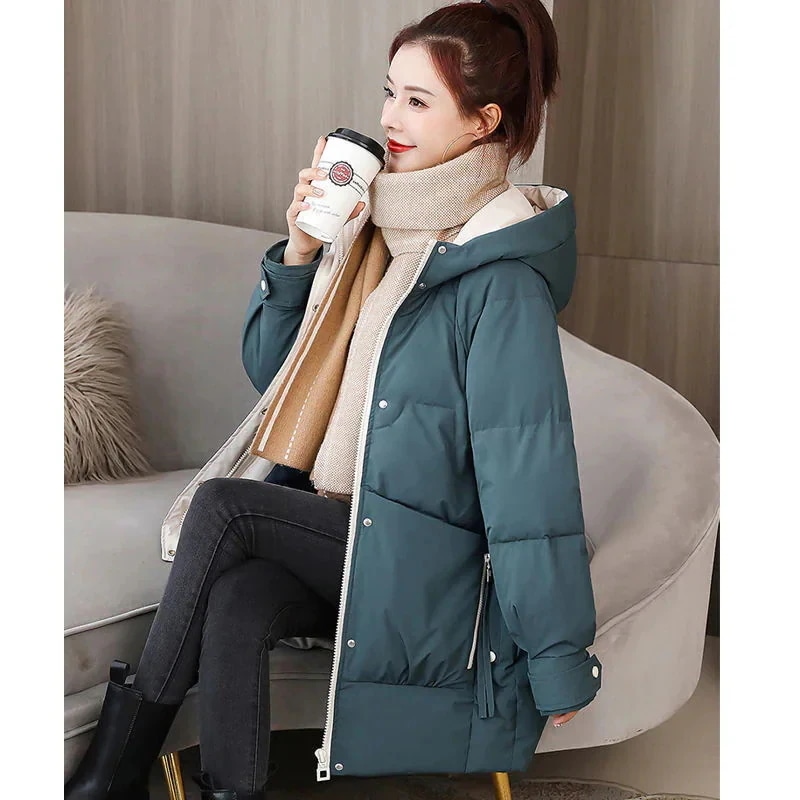 ダウンコート レディース 秋冬アウター フード付き ダウン コート 40代 ダウンジャケット 中綿 ロングコート 防寒 30代 50代 あったか おしゃれ 可愛い