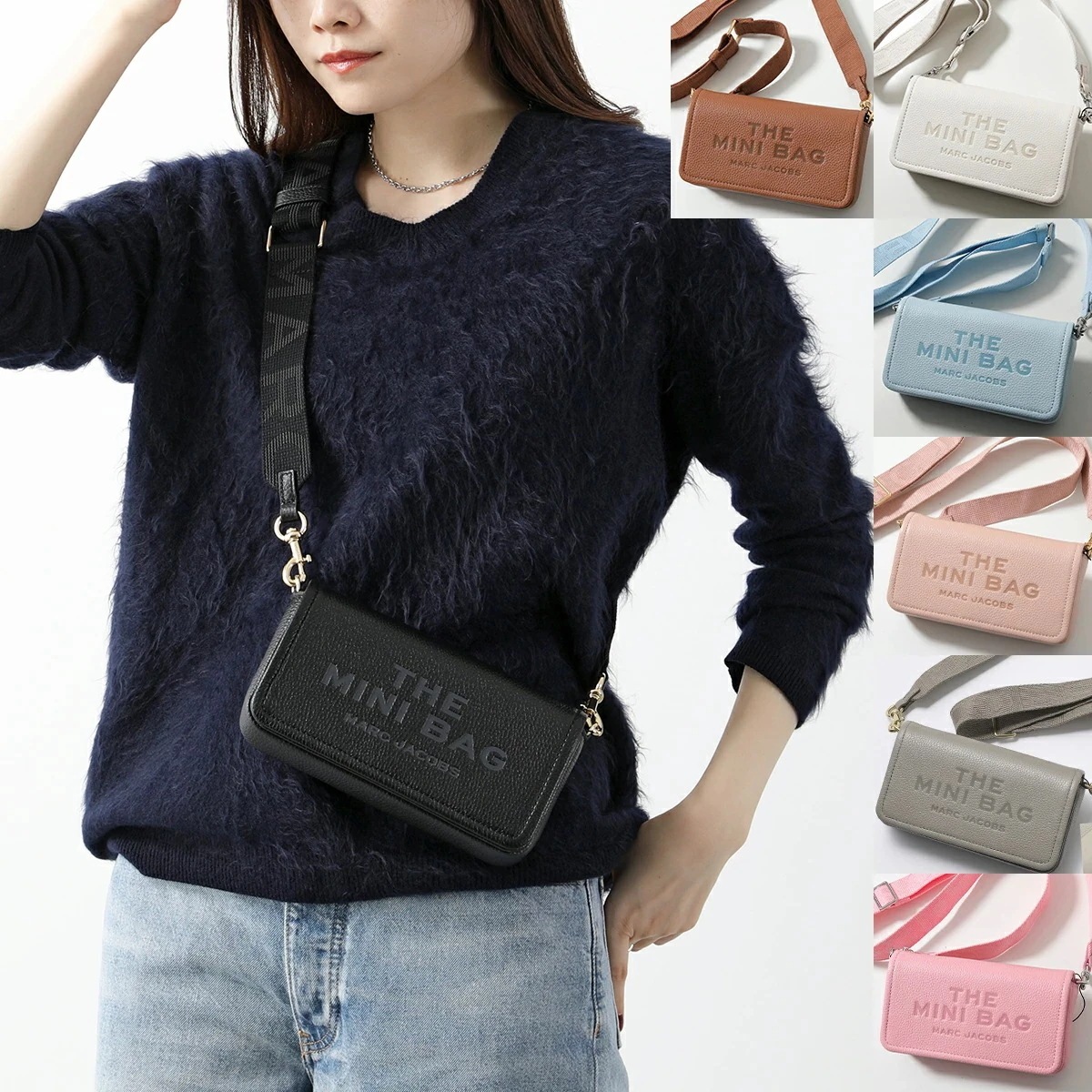 MARC JACOBS マークジェイコブス ショルダーバッグ The Leather Mini Bag ザ レザー ミニ バッグ 2S4SMN080S02 レディース チェーンウォレット 鞄