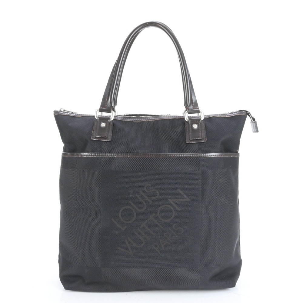 ダミエ ジェアン クガール M93085 レザー×キャンバス トート バッグ ショルダー ビジネス 通勤 書類鞄 A4 RCE CO5-3 中古