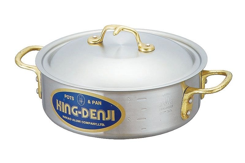 中尾アルミ製作所 キングデンジ 外輪鍋 21cm（2.2L）