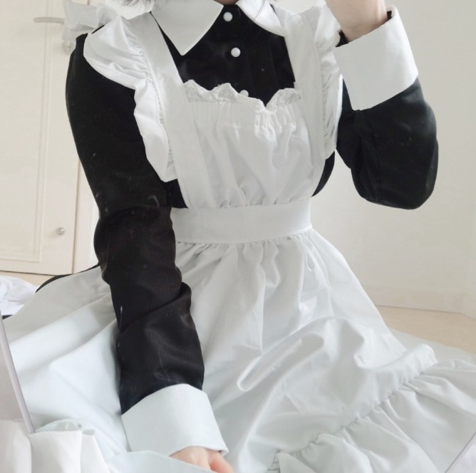 メイド服 ハロウィン衣装 コスプレ衣装 フリルワンピース クラシカルデザイン スカート ワンピース オールインワン ロングスカート フレアスカート ミニ ミニ丈 ショート ショート丈 膝上 袖あり
