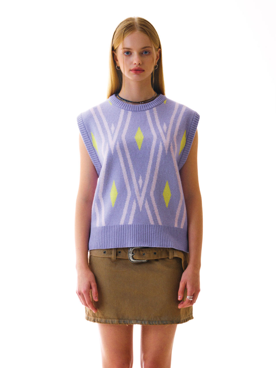Diamond Vest Lavender