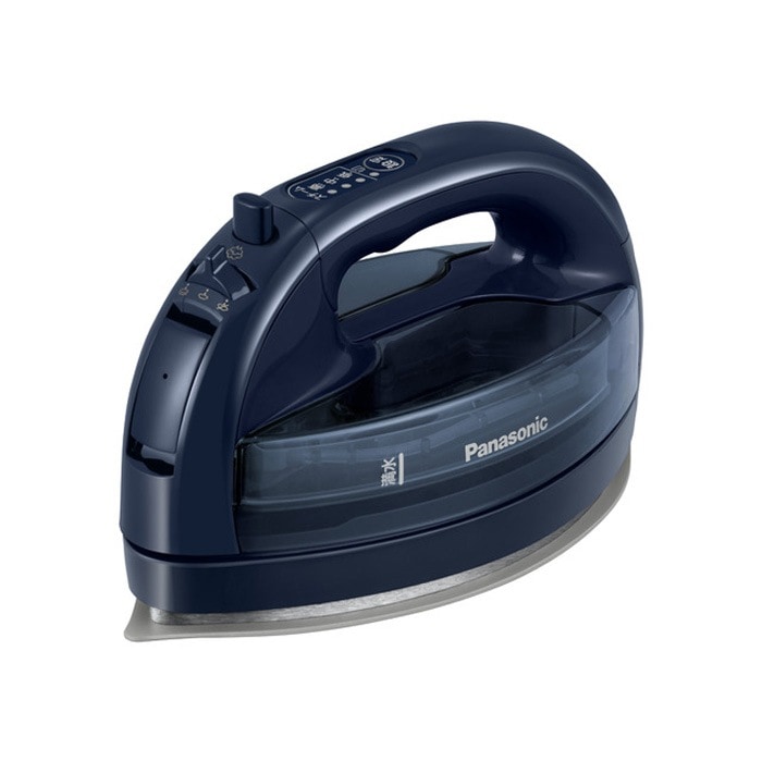 コードレス スチームアイロン カルル NI-WL508-A ダークブルー Wヘッドベース