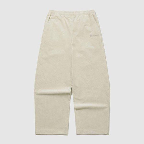 ユニ コーデュロイ ルーズフィット テーパード パンツ ベージュ QQ423LPTO4-BEG