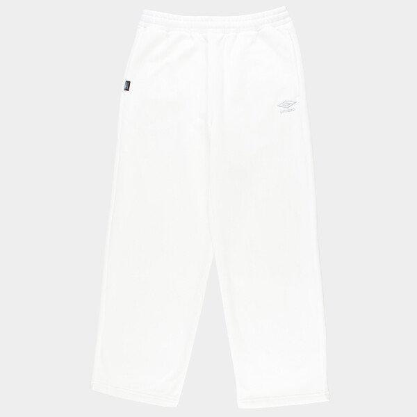 エッセンシャルプラスワイドストレートパンツ UQ123CFP16 WHT