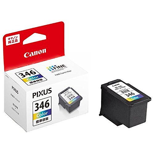 （まとめ買い）FINEカートリッジ 3色カラー BC-346 [x3]