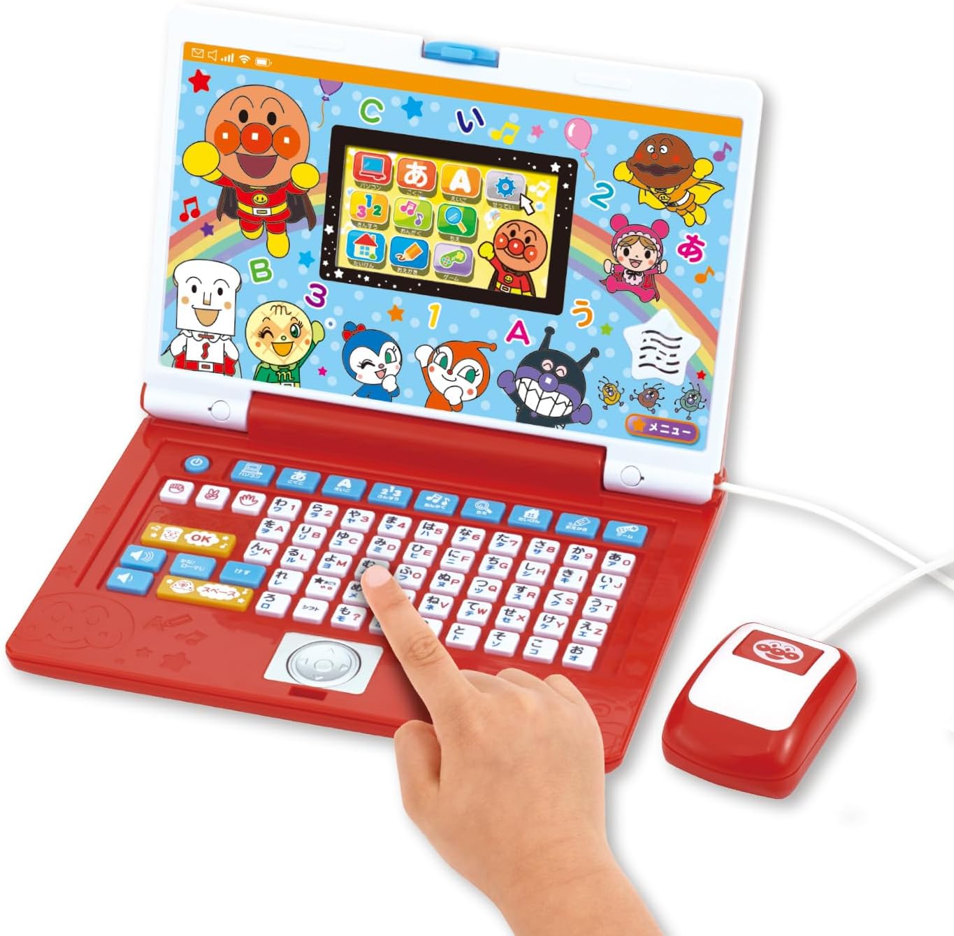 [バンダイ(BANDAI)] キーをカタカタあそんでまなべる! はじめてのアンパンマンパソコン