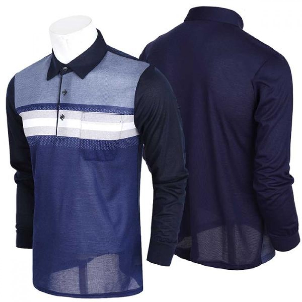 (ノーブルジーンズ) ノーブルジーンズ NA ビッグカラーカラーカラーロングスリーブTシャツ