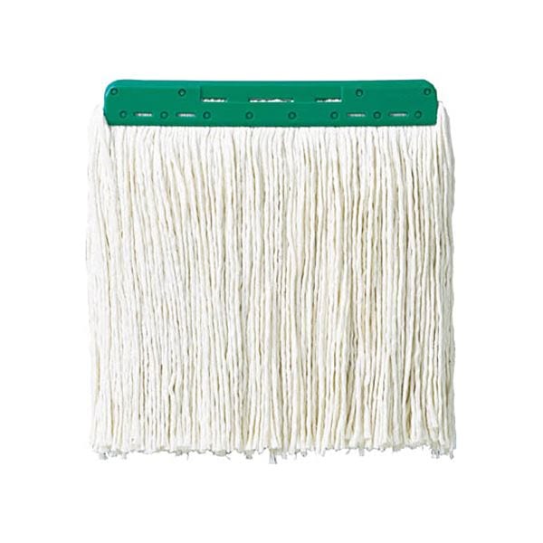（まとめ）TRUSCO モップ 緑色K-E8-300-G 1個[x10セット]