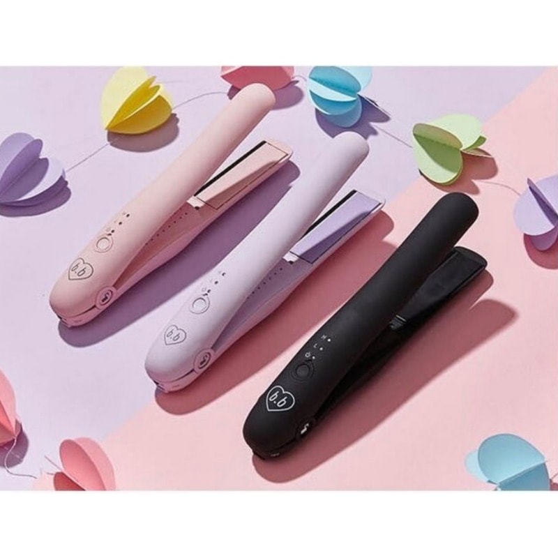 かわいい～！」 韓国公式ブランド BEAUTY 3color ワイヤレスミニアイロン / BEGINNING ストレートアイロン color:pink  - flaviogimenis.com.br