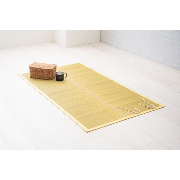 1062420297101 おでかけ畳シート 70×150 イエロー カーペット (アウトドア用 シート コンパクト) メーカー直送