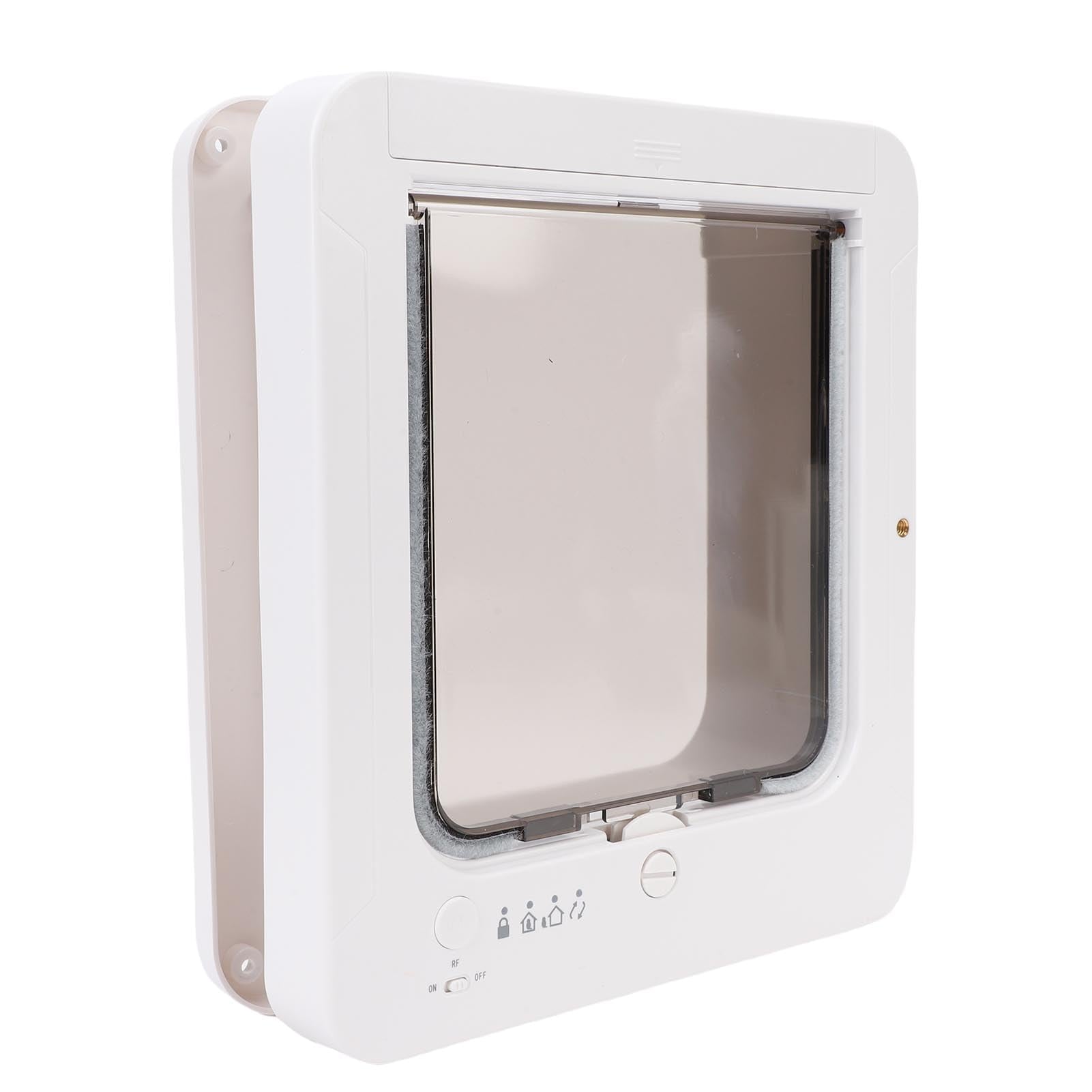 ochun スマートキャットドア高度なセンシング技術を備えた自動マイクロチップ起動ペットフラップ屋内および屋外での使用に簡単に取り付けられます 12,057円