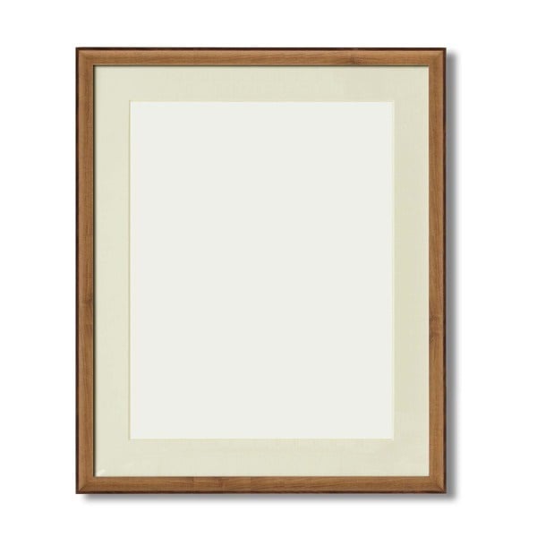 軽量水彩額縁/フレーム F10号/オーク 壁掛けひも/UV(紫外線)カットアクリル/マット付き 化粧箱入り 8155