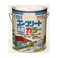 ニッペ　ホームペイント　コンクリート床アスファルト用塗料　水性コンクリートカラー　2L　　ライトグレー