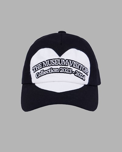 [THE MUSEUM VISITOR]★韓国人気★SMILE LOGO BALLCAP THE MUSEUM VISITOR | 더뮤지엄비지터 The Museum Visitor Smile
