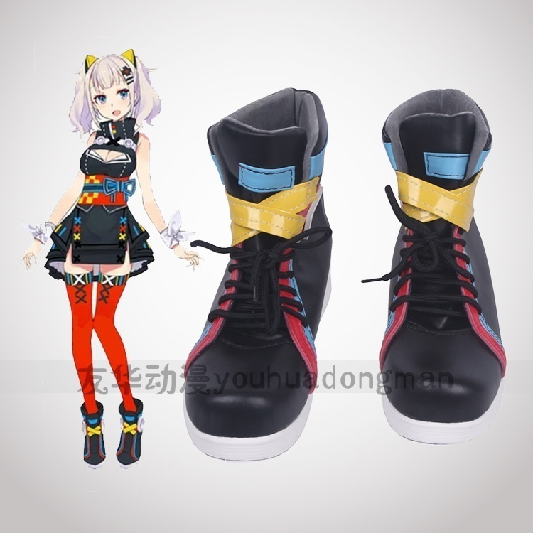 人工知能遅滞キズナアイカグヤバーチャルyoutuberシューズ