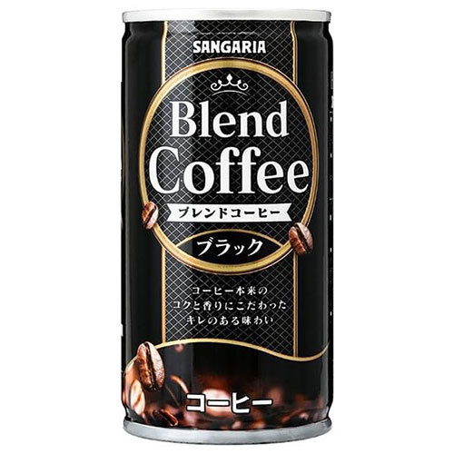缶コーヒー ブレンドコーヒー ブラック 185g 120缶