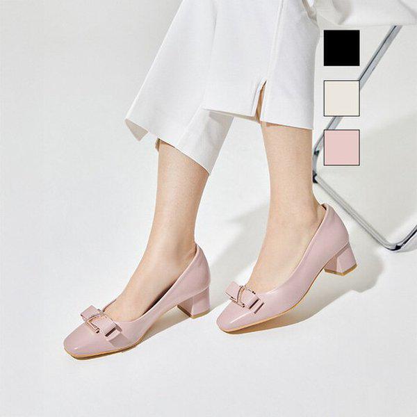 ヨファ エブリー リボン パンプス 3色