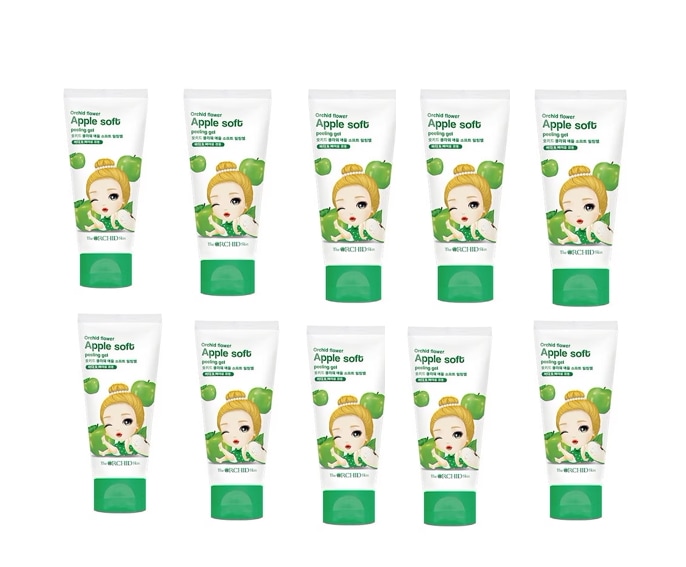 オーキッド フラワー アップル ソフト ピーリングジェル 120ml*10 /ボディーアンドフェイス兼用