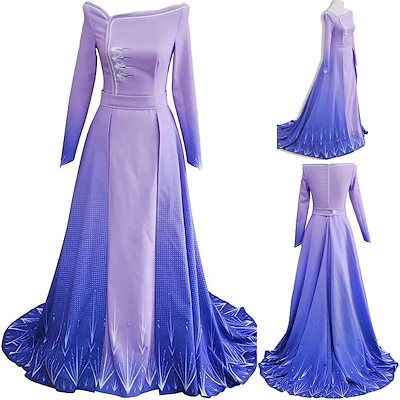 アナと雪の女王 エルサ 家族の思い出 ドレス ウィッグセット アナと雪