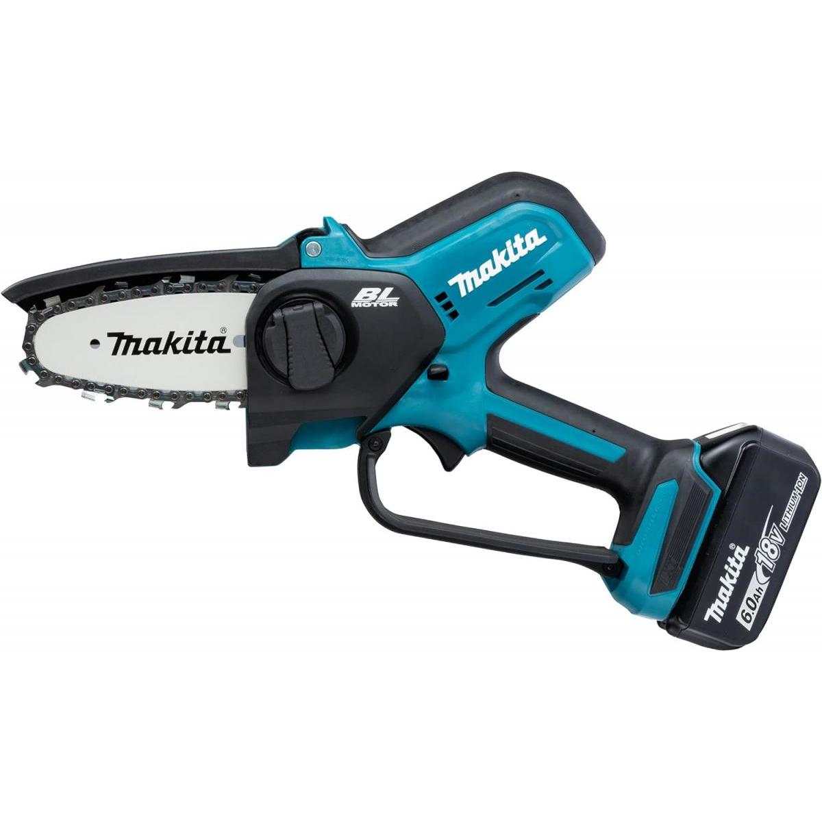 マキタ(Makita) 充電式ハンディーソー 18V6Ah バッテリ充電器付 MUC101DRG チェンソー ソーチェーン 伐採 加工 林業 剪定