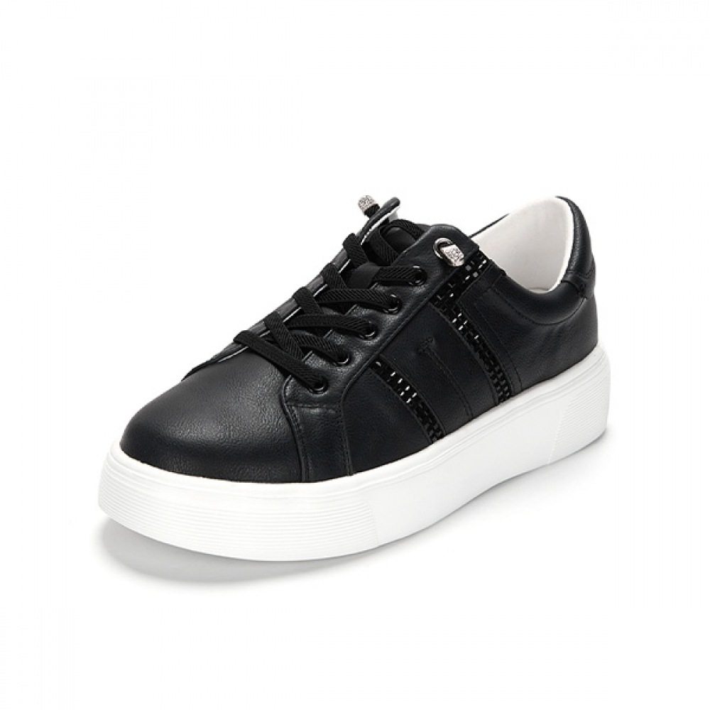 (ムック) M.Mook ジュエルポイントバンディングスニーカーブラック 516323308ZA 7,636円