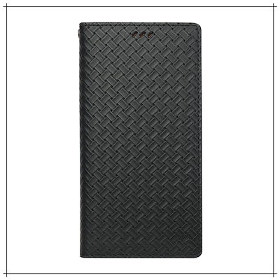 【DESIGNSKIN】 GALAXY BASIC WOLRET WALLET CASE - WIBING / BLACK Galaxyケース 正規品