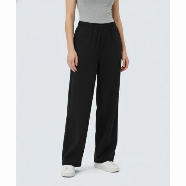 SNOWPEAK APPAREL 라고 여성 세미와이드 팬츠 S25FWTPT31 ブラック