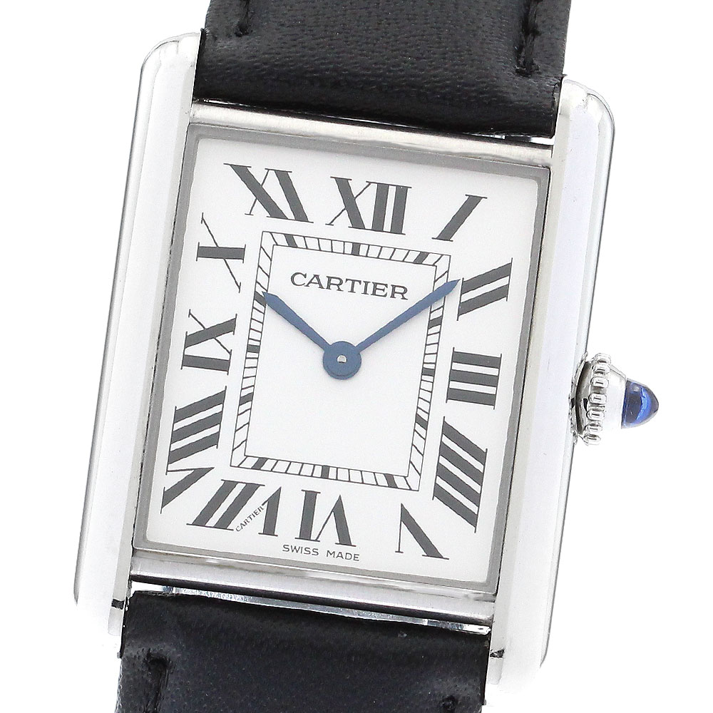 カルティエ CARTIER WSTA0041 タンクマスト LM クォーツ メンズ _889849【中古】