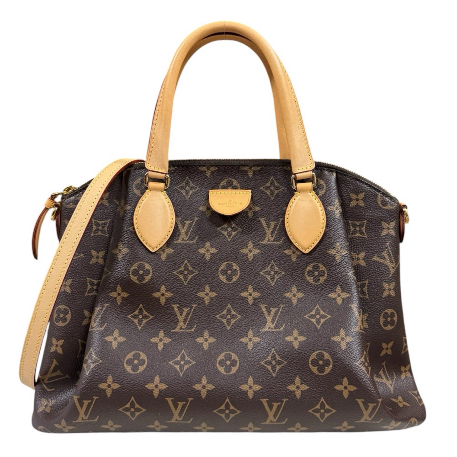 ルイヴィトン リボリーMM モノグラム ショルダーバッグ モノグラムキャンバス M44546 ブラウン LOUIS VUITTON 中古 美品