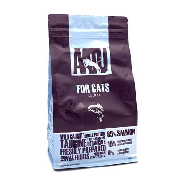 AATU 猫 キャット ドライ サーモン 1kg ドライ 総合栄養食