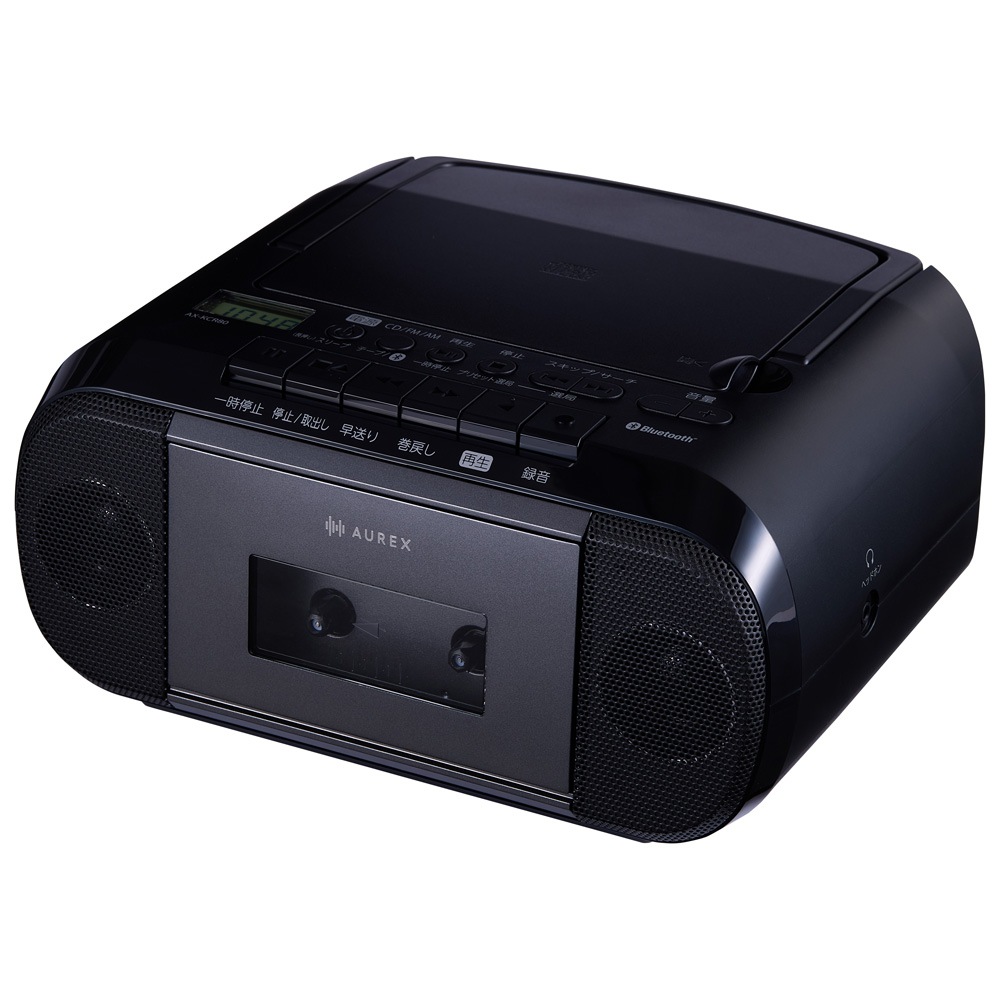 東芝 AX-KCR80(K) Bluetooth対応　CDラジオカセットレコーダー（ブラック） AXKCR80K