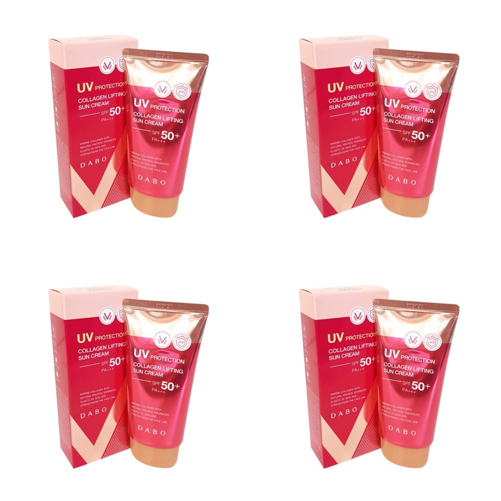 3+1 韓国コスメ コラーゲンリフティングサンクリームSPF50 + PA +++ 70ml 必須テム夏季の肌管理 韓国女優Kポップスターの紫外線UV 保護化粧品女性 男性 白くならない 紫外線対策