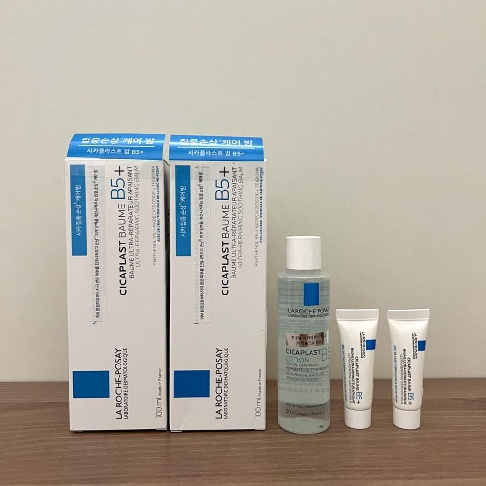 NEW シカプラストバーム B5+ 100ml x 2p + シカトナー 50ml + シカバーム 3ml x 2pセット