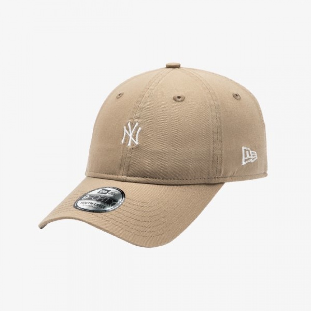 MLB キッズ ミニ ロゴ アンストラクチャー ボールキャップ キャメル 14666505