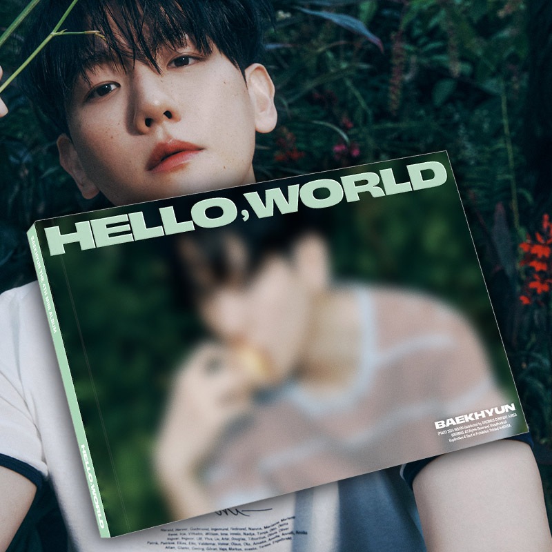 (未開封新品) ペクヒョンアルバムHELLO WORLDパイナップルフォトブックHELLOワールドミニ4集Exo Song Goods