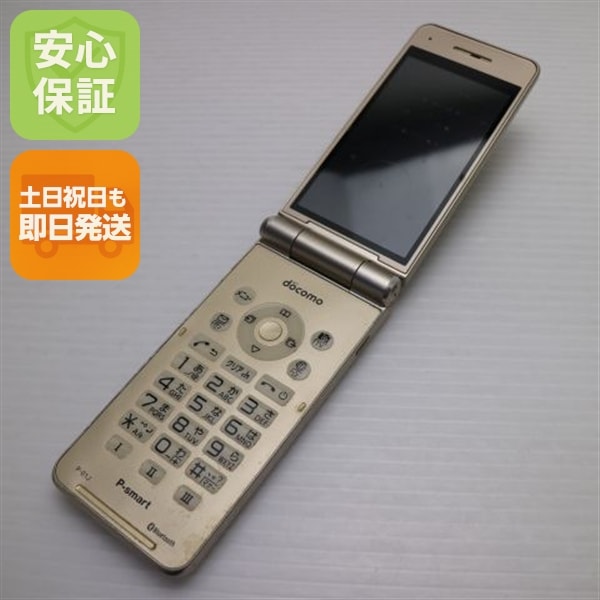 P-01J P-smart ケータイ ゴールド ガラケー DoCoMo Panasonic 112
