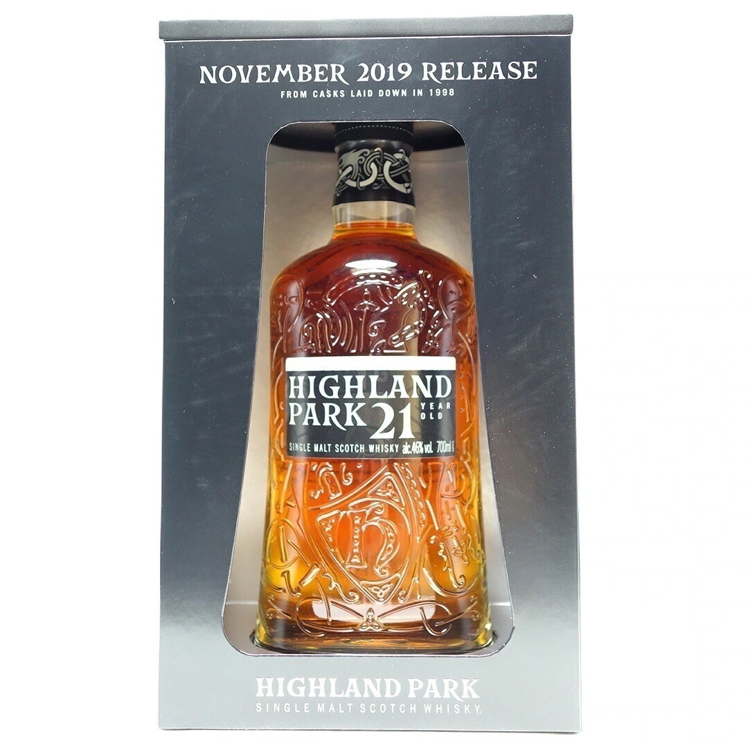 ハイランド パーク 21年 2019年11月 リリース シングル モルト 46度 700ml 箱付 並行品 スコッチウイスキー オークニー ^YCHP2119^
