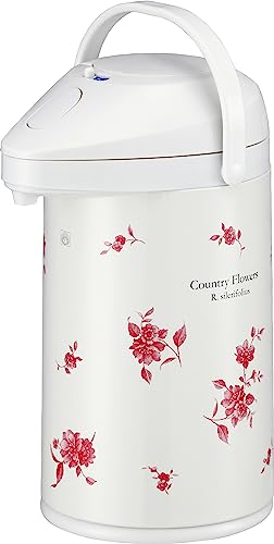 色：カントリーフラワー ピーコック魔法瓶工業(The-peacock) ピーコック エアーポット 3