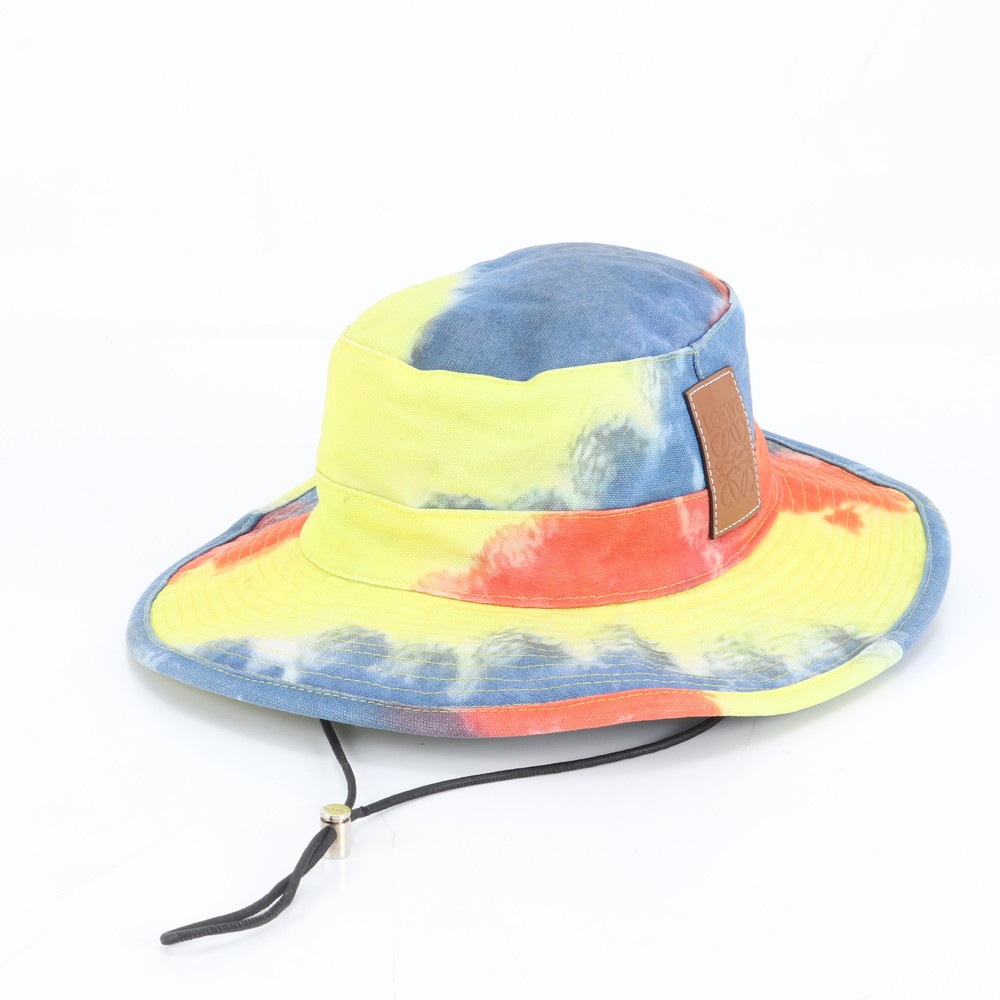 極美品 アナグラム × PAULAS IBIZA タイダイ柄 フィッシャーマン 帽子 K820295X04 ハット メンズ レディース MEM DM5-5 中古