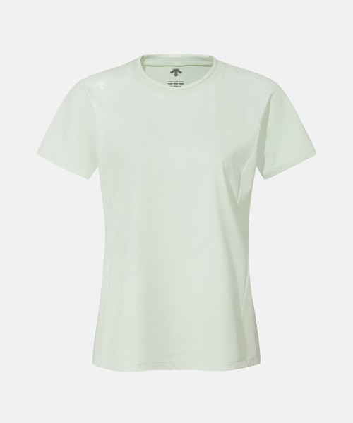 デサント女性用スリムフィットショートスリーブ T シャツミント SR322PTS71